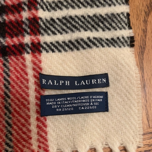 Ralph Lauren wool scarf - Picture 3 of 3